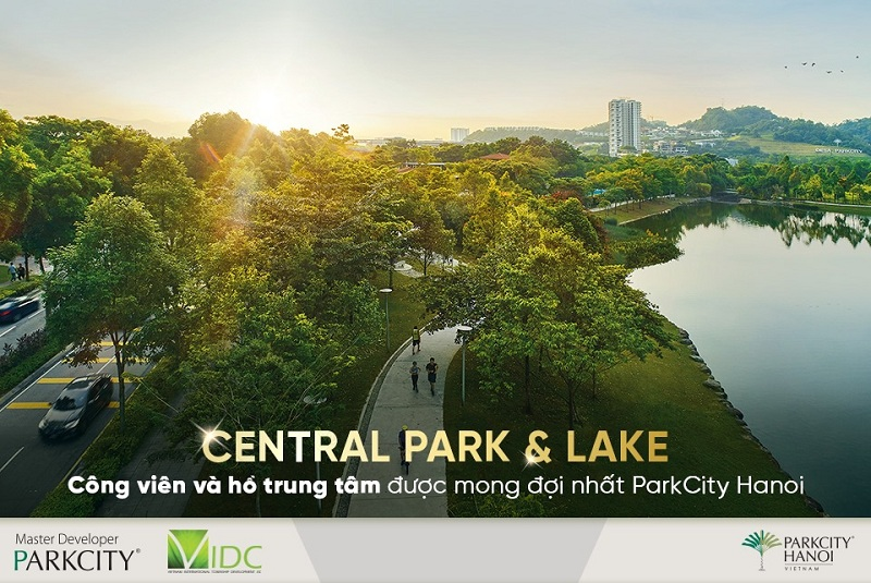 Công Viên và Hồ Điều hòa Le Jardin Park City