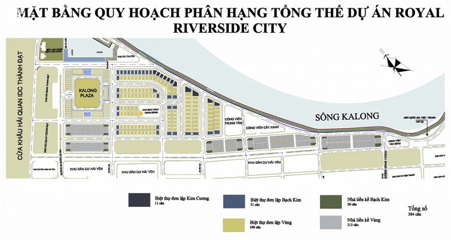 Royal Riverside City Mong Cai Mat Bang 1
