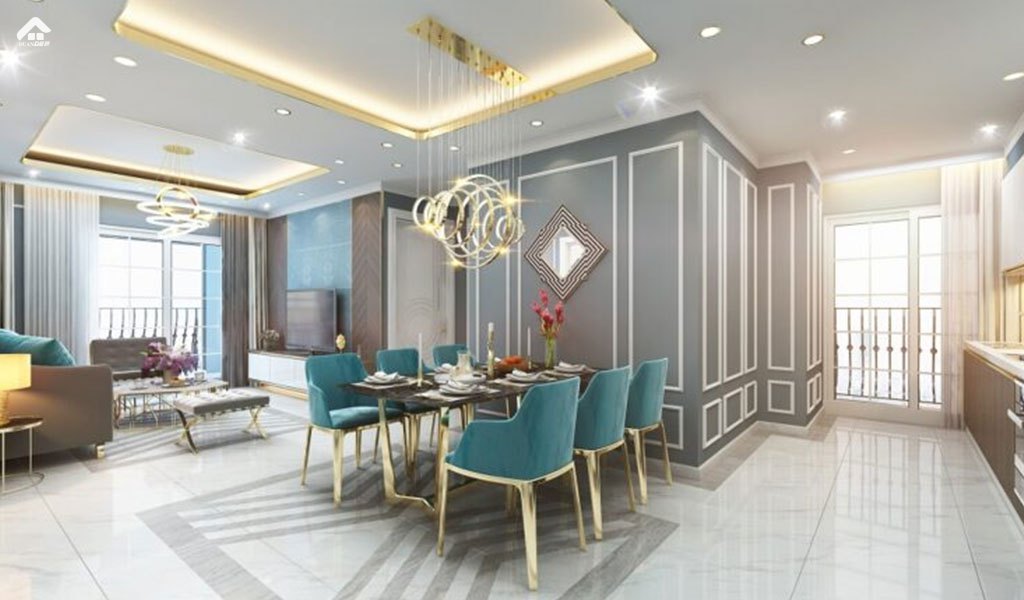 Thiết kế không gian căn hộ Pearl Hoàng Thành