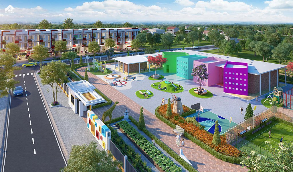 Không gian xanh và tiện ích bao trùm dự án Mega Royal City Đồng Xoài